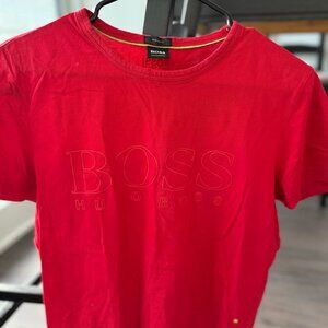 Hugo Boss Red T-Shirt